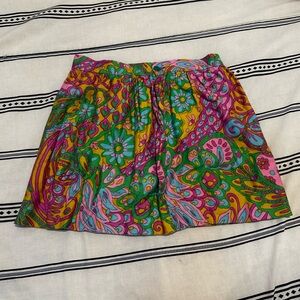 vintage handmade mini skirt